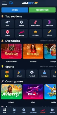 4rabet App Screenshot 2